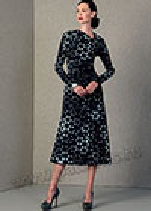 Выкройка Vogue — Платье - V1406-E5_14-22