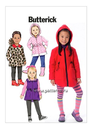 Выкройка Butterick — Куртка - B6279