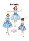 Выкройка Butterick — Ретро 1961: Платье для девочки - B6315-CL_6-8