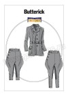 Выкройка Butterick — Исторический мужской костюм (пиджак и бриджи) - B6340-XM_S-M-L