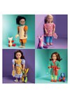 Выкройка McCall's — Одежда для куклы, Мягкие игрушки - M6717 (снята с производства)
