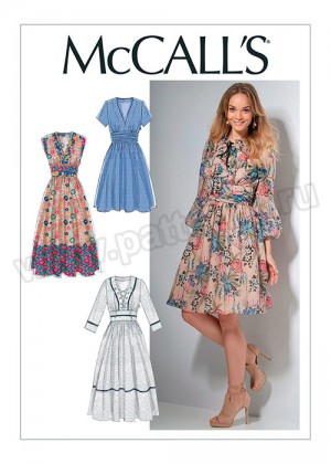 Выкройка McCall's — Платье - M7537