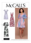Выкройка McCall's — Платье V-образным вырезом и рюшами - M7566-E5_14-22 (снята с производства)