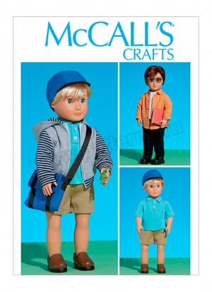 Выкройка McCall's — Одежда для куклы - M7734