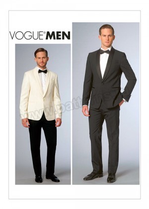 Выкройка Vogue — Мужской костюм: смокинг и брюки - V9097