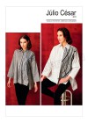 Выкройка Vogue — Блузка-Рубашка с аппликацией в технике синель - V9271-Y_XS-S-M